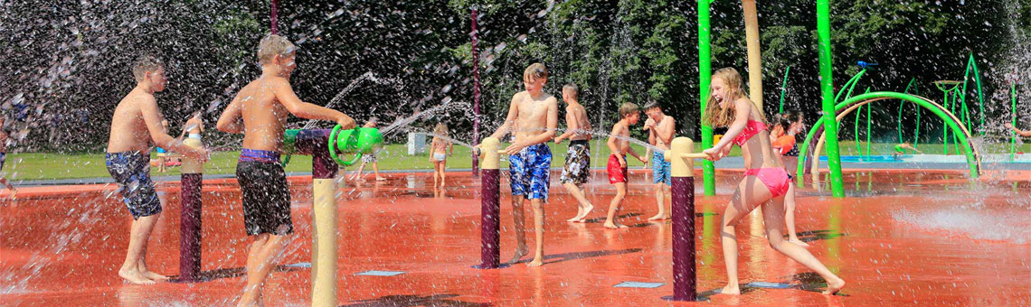 Dagje uit bij Molecaten 11 Waterspeelpark Splesj