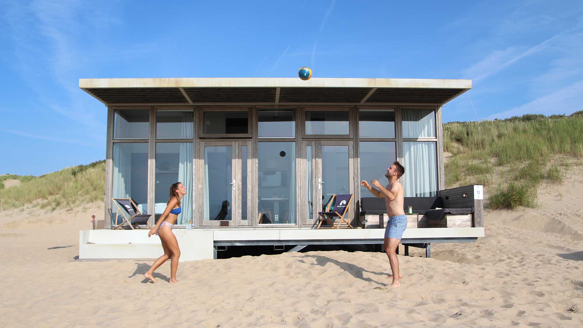 6-persoons strandhuisjes in Cadzand